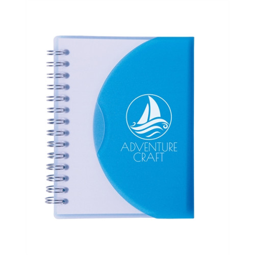 Medium Spiral Curve Notebook