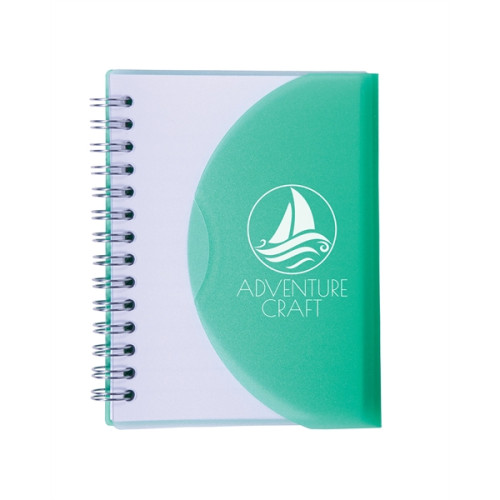 Medium Spiral Curve Notebook