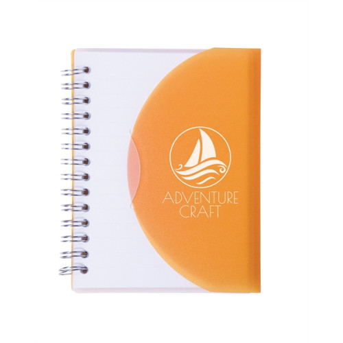 Medium Spiral Curve Notebook