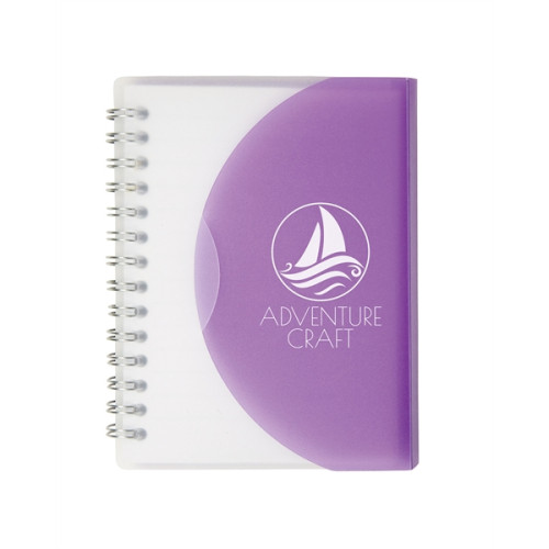 Medium Spiral Curve Notebook