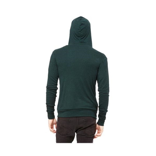 Bella+Canvas® Unisex TriBlend Lightweight Full-Zip Hoodie