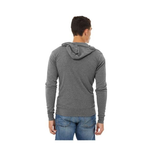 Bella+Canvas® Unisex TriBlend Lightweight Full-Zip Hoodie