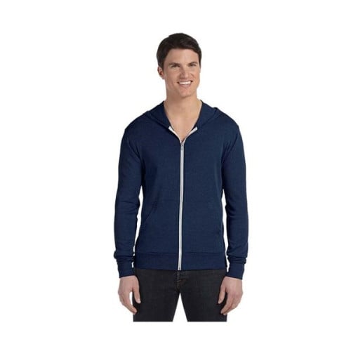 Bella+Canvas® Unisex TriBlend Lightweight Full-Zip Hoodie