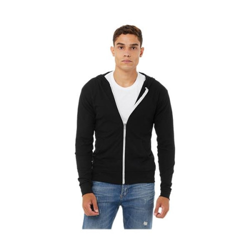 Bella+Canvas® Unisex TriBlend Lightweight Full-Zip Hoodie