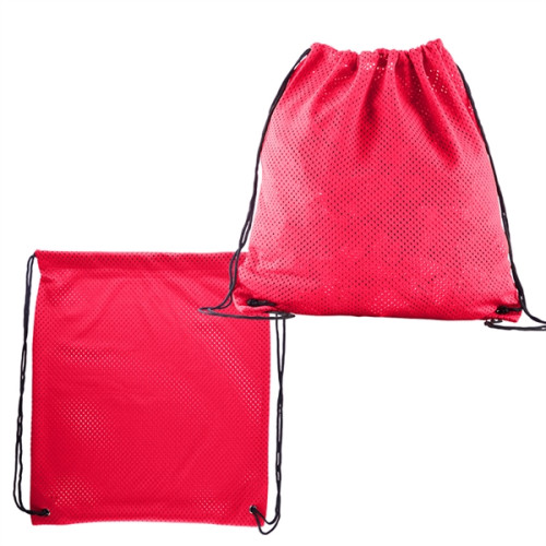 Sports Jersey Mesh Drawstring Backpack