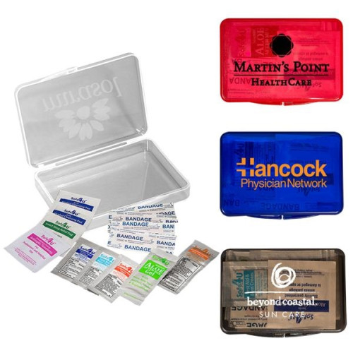 First Aid Kit in Plastic Case