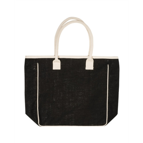 Seville Jute Canvas Tote