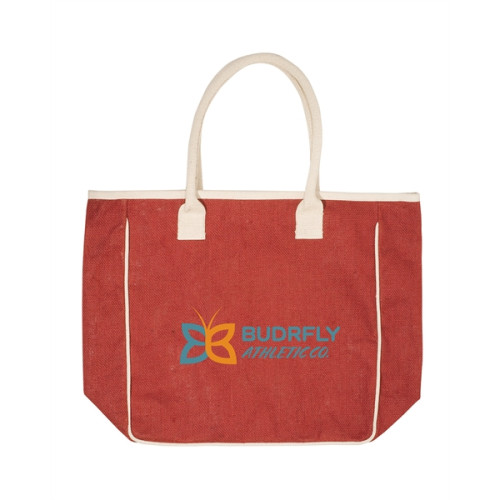 Seville Jute Canvas Tote