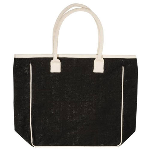 Seville Jute Canvas Tote