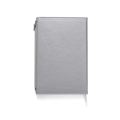 Softbound Metallic Foundry Journal With Zipper Pocket