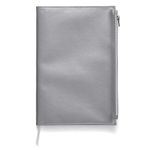 Softbound Metallic Foundry Journal With Zipper Pocket