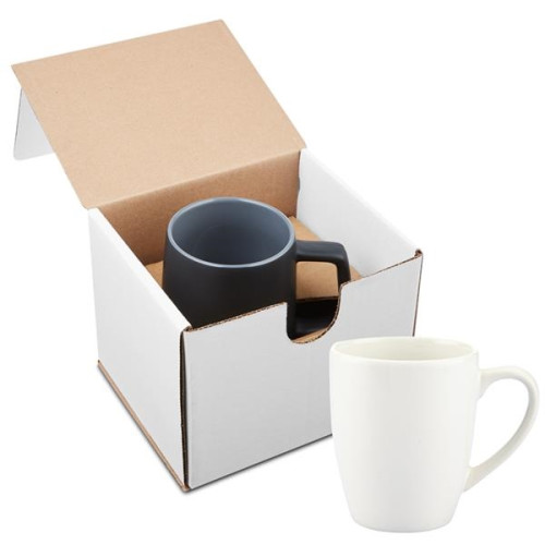 12oz Contemporary Challenger Cafe Ceramic Mug in Mailer