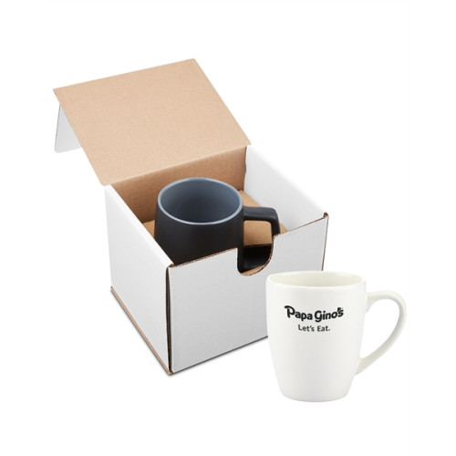 12oz Contemporary Challenger Cafe Ceramic Mug in Mailer