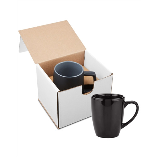 12oz Contemporary Challenger Cafe Ceramic Mug in Mailer