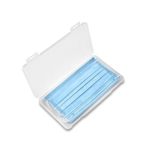 Mask Set In Clear Frosted Case