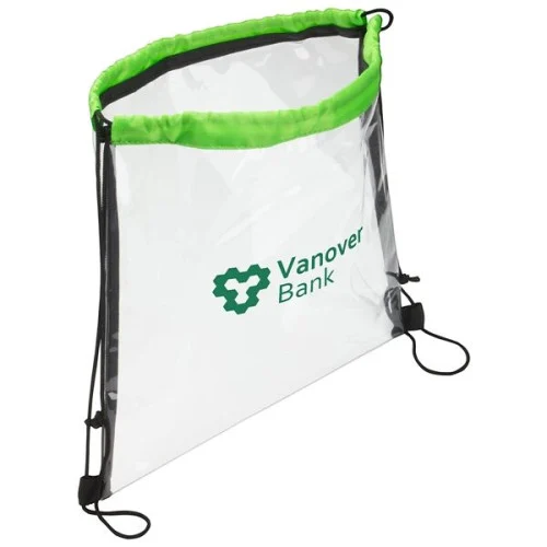 Clear Bag with Drawstring