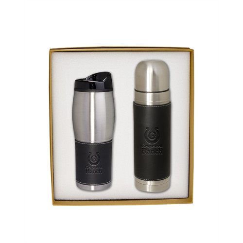 Tuscany™ Thermal Bottle And Tumbler Gift Set