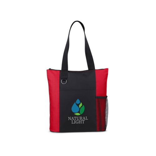 Essential Trade Show Tote With Zipper Closure