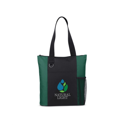Essential Trade Show Tote With Zipper Closure
