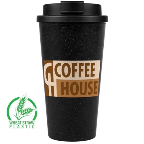 17oz. Eco-Friendly Wheat Straw Coffee Mug