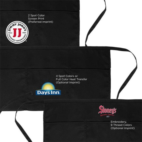 6oz 100% Polyester Waist Apron