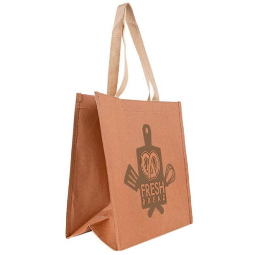 Durable And Washable Kraft Paper Tote Bag (350 GSM)