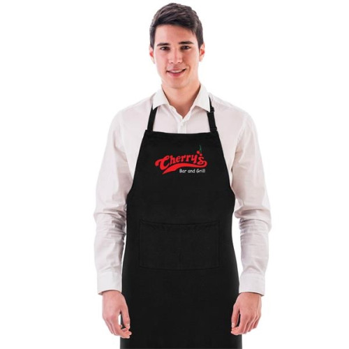 Bib Apron 5.9oz 100% Polyester
