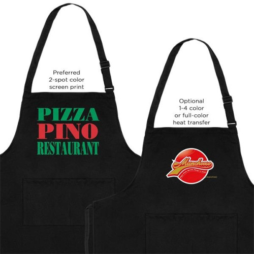 Bib Apron 5.9oz 100% Polyester