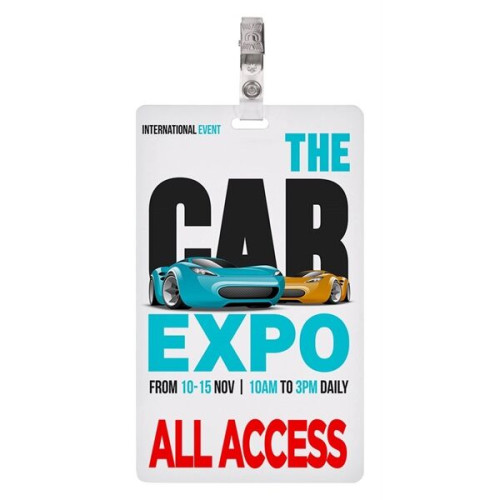 Digital Event / ID Badge 5" x 3"