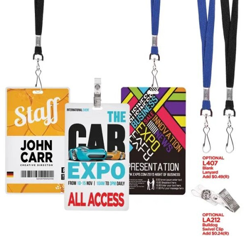 Digital Event/ID Badge 3x5"