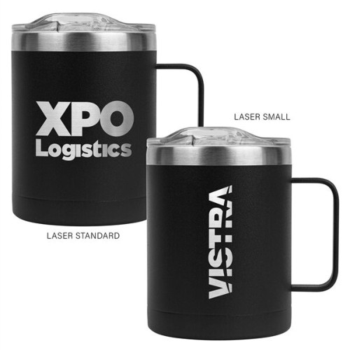 14 oz. Powder Coated Campfire Mug With Copper Lining