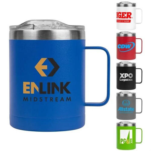 14 oz. Powder Coated Campfire Mug With Copper Lining