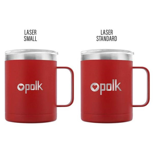 14 oz. Powder Coated Campfire Mug With Copper Lining