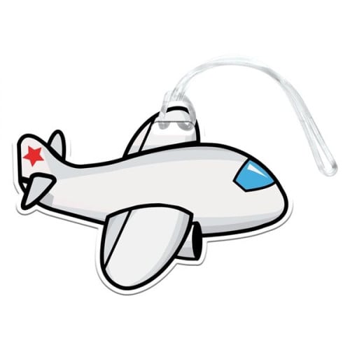 Airplane Luggage Tag