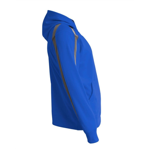 Men's Spartan Tech-Fleece Color Block Hooded Sweatshirt