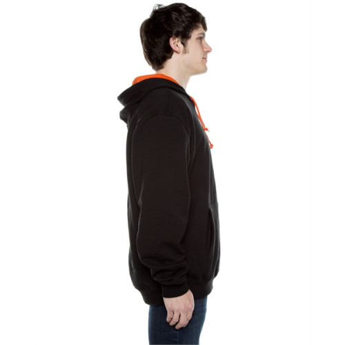Unisex Contrast Hooded Sweatshirt