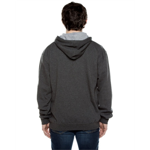 Unisex Contrast Hooded Sweatshirt