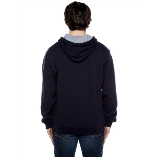 Unisex Contrast Hooded Sweatshirt