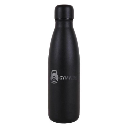 Powder Coated Hydro-Soul Water Bottle w/Copper Lining -17oz.