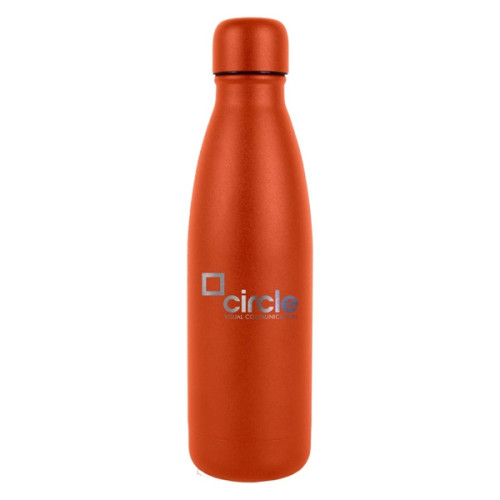Powder Coated Hydro-Soul Water Bottle w/Copper Lining -17oz.