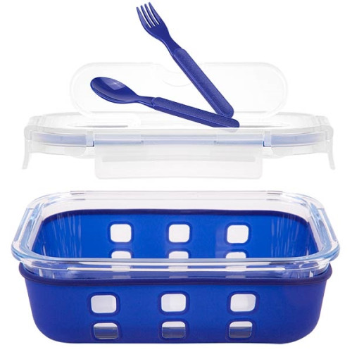 The Corby Glass Lunch Box Meal Prep Set 35.5 oz Heat Resista