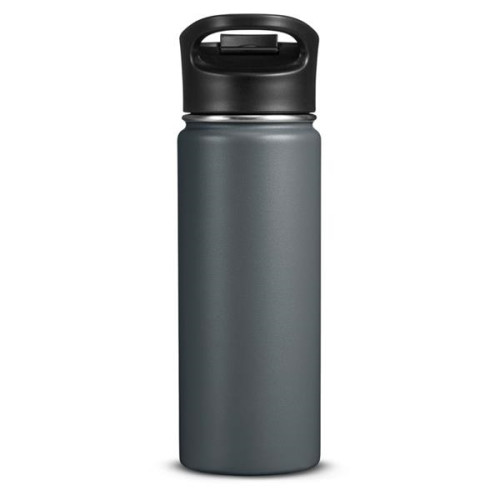 18oz Double-Wall Vacuum Bottle With Sip-Thru Top