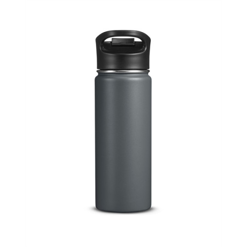 18oz Double-Wall Vacuum Bottle With Sip-Thru Top
