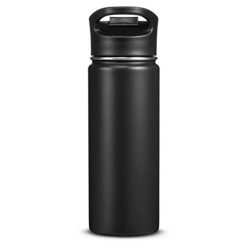 18oz Double-Wall Vacuum Bottle With Sip-Thru Top