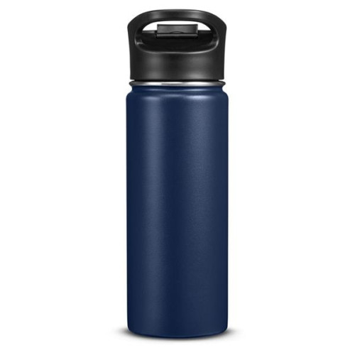 18oz Double-Wall Vacuum Bottle With Sip-Thru Top