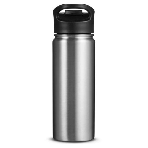 18oz Double-Wall Vacuum Bottle With Sip-Thru Top