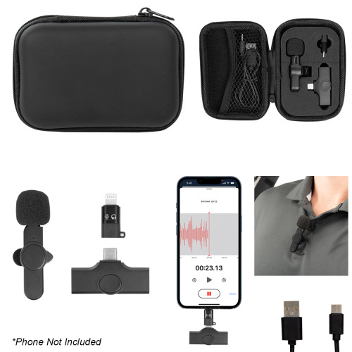Lapel Clip Wireless Mic