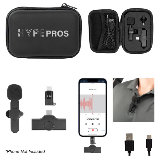 Lapel Clip Wireless Mic