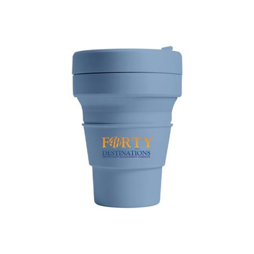 Stojo 12 oz. Collapsible Cup, Full Color Digital