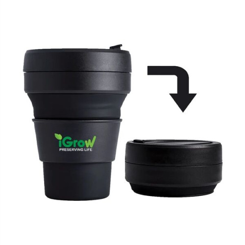 Stojo 12 oz. Collapsible Cup, Full Color Digital
